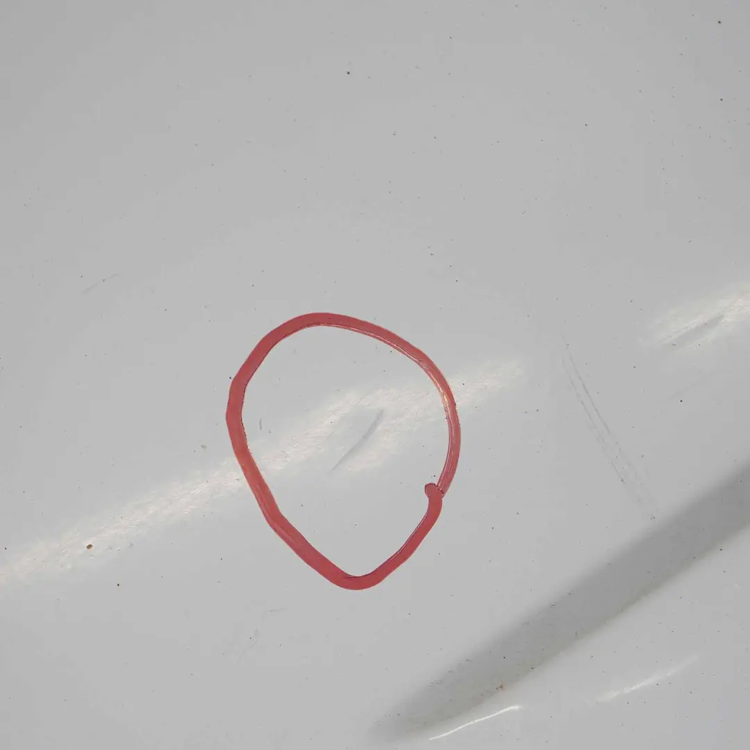 Ford Transit Mk7 Front Door Left N/S Door Cover Shell Frozen White - Z2 - SKU 1848340-FW - Part number 1848340