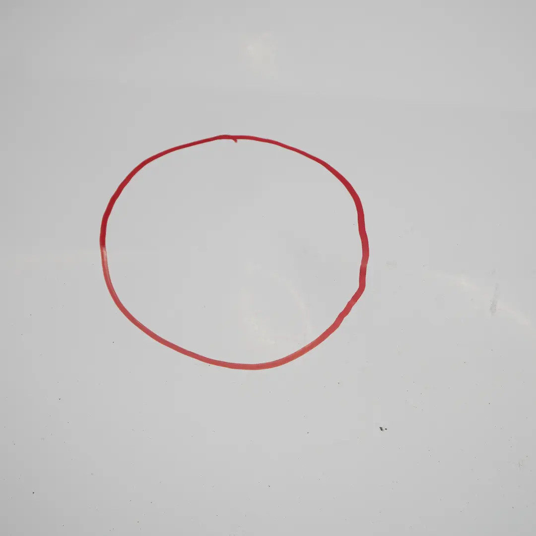 Ford Transit Mk7 Front Door Left N/S Door Cover Shell Frozen White - Z2 - SKU 1848340-FW - Part number 1848340