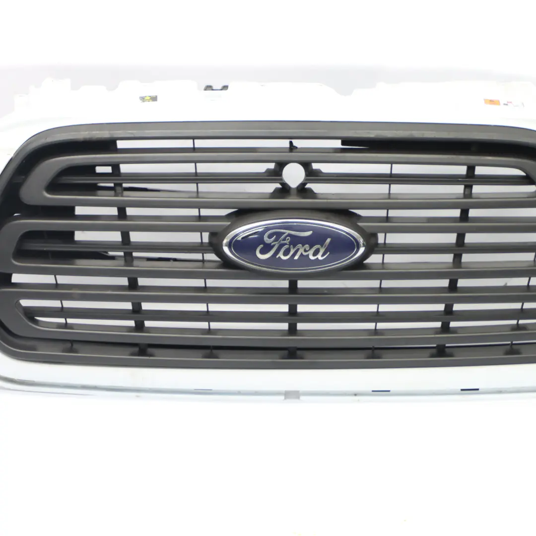 Mk8 Front Grille Upper Air Grille Cover Trim Panel Frozen White Z2 to Ford Transit with Part number 1857409 Ford Transit Mk8 Front Grille Upper Air Grille Cover Trim Panel Frozen White Z2 - SKU 1857409-FW - Part number 1857409