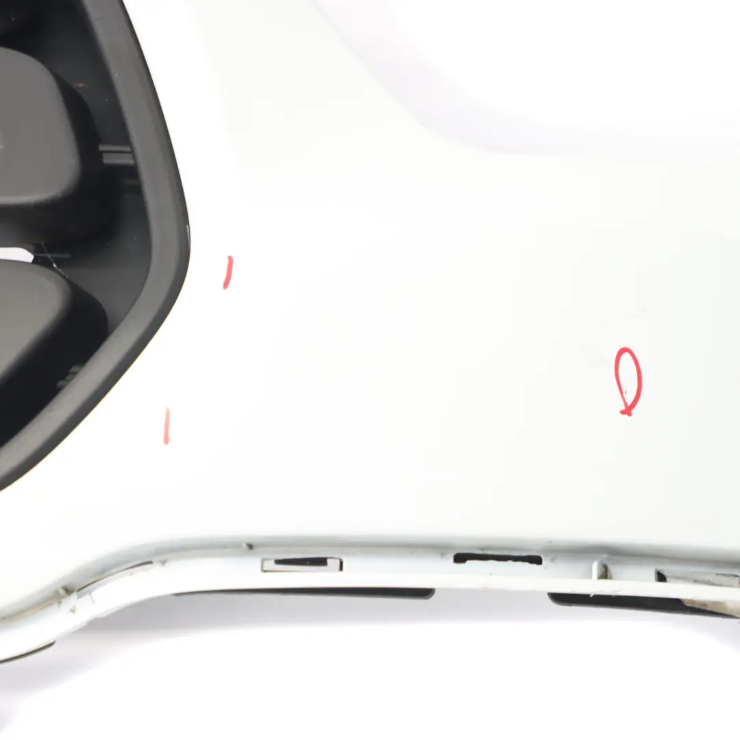 Mk8 Front Grille Upper Air Grille Cover Trim Panel Frozen White Z2 to Ford Transit with Part number 1857409 Ford Transit Mk8 Front Grille Upper Air Grille Cover Trim Panel Frozen White Z2 - SKU 1857409-FW - Part number 1857409