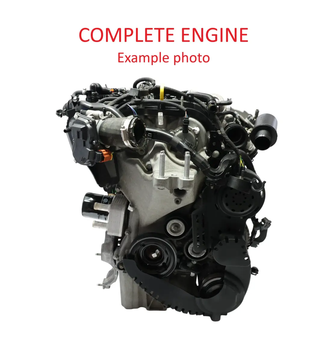 Ford Fiesta MK7 B-Max Motor Desnudo SFJA SFJB 1.0 Ecoboost 100HP 95k, GARANTÍA - SKU 1857850 - Número de pieza 1857850