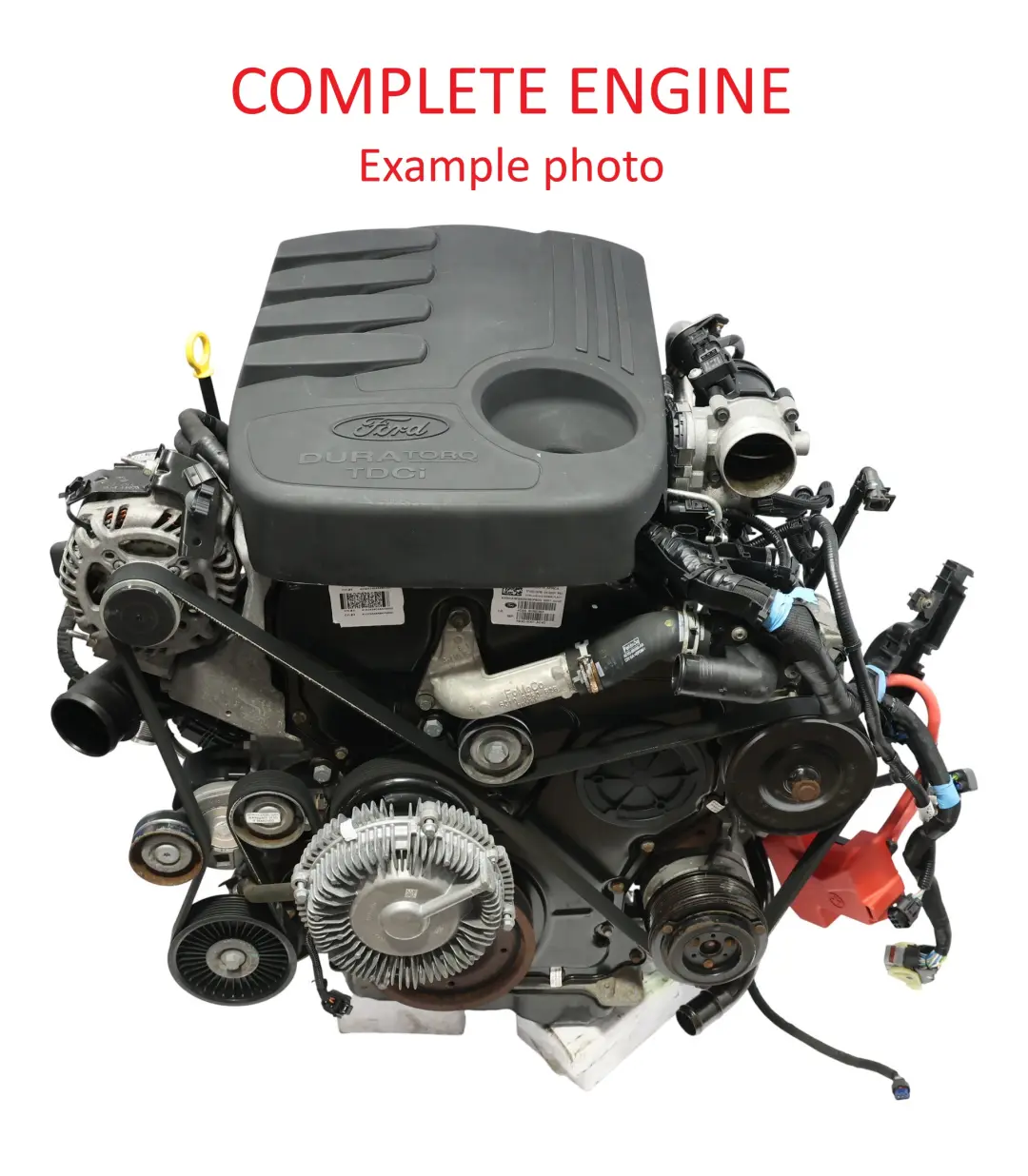 Ford Ranger TKE III Bare Engine GBVAJQJ 2.2 TDCI Diesel with 69k miles, WARRANTY - SKU 1882842 - Part number 1882842