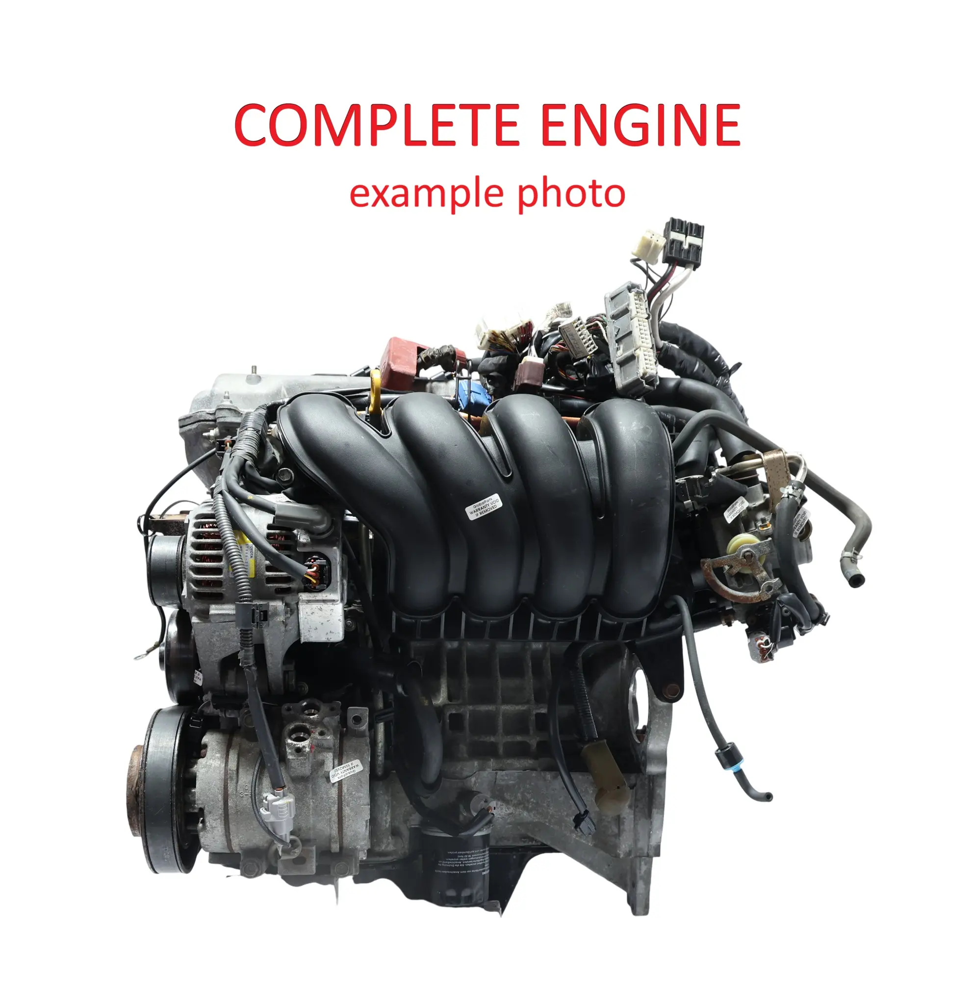 Toyota Celica T23 Bare Engine 1.8 16V VVT-i 1ZZ-FE 140HP 89k miles, WARRANTY