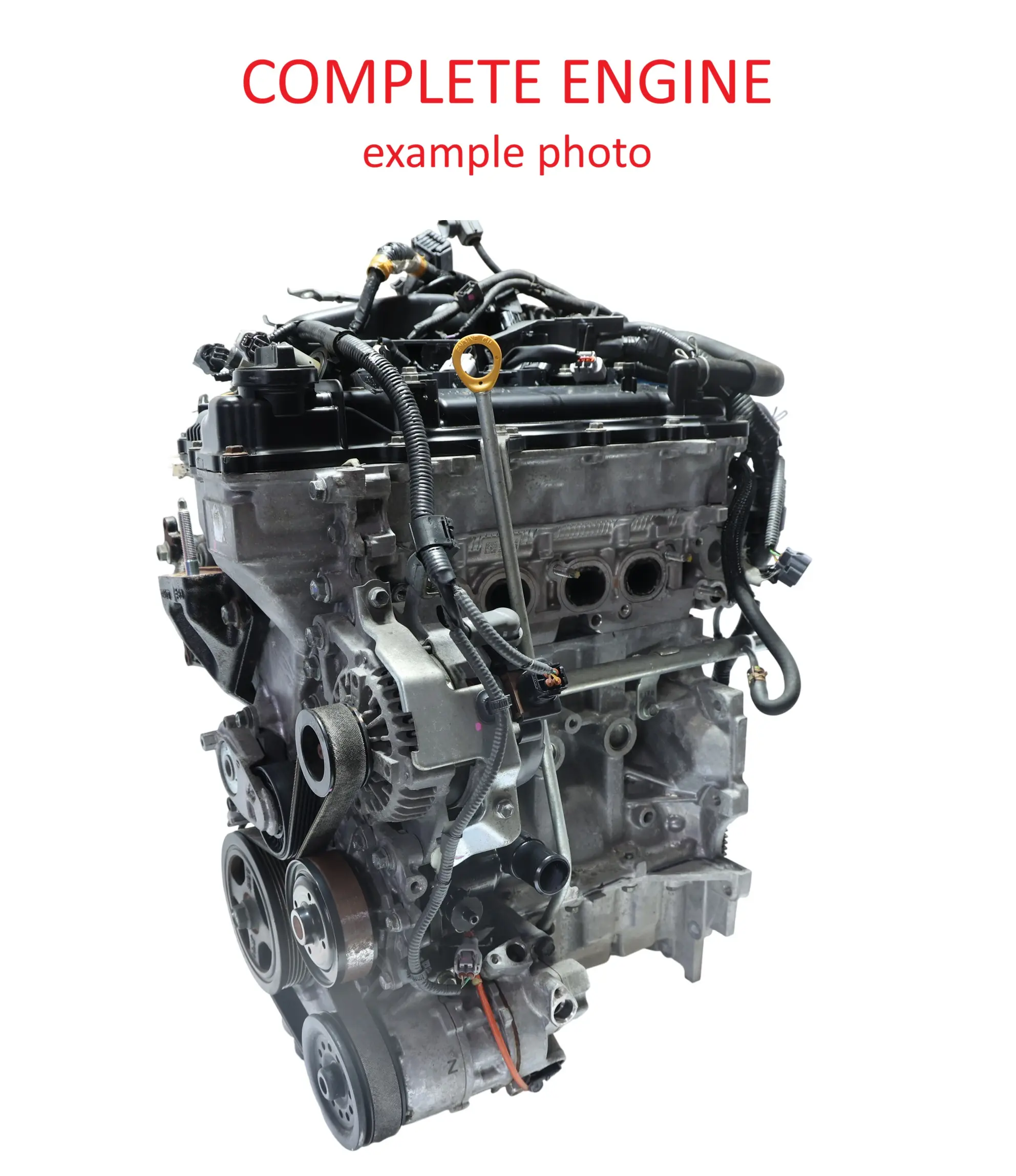 Toyota Yaris Bare Engine 1.3 VVT-i 1NR-FE Petrol 100HP 49k miles, WARRANTY