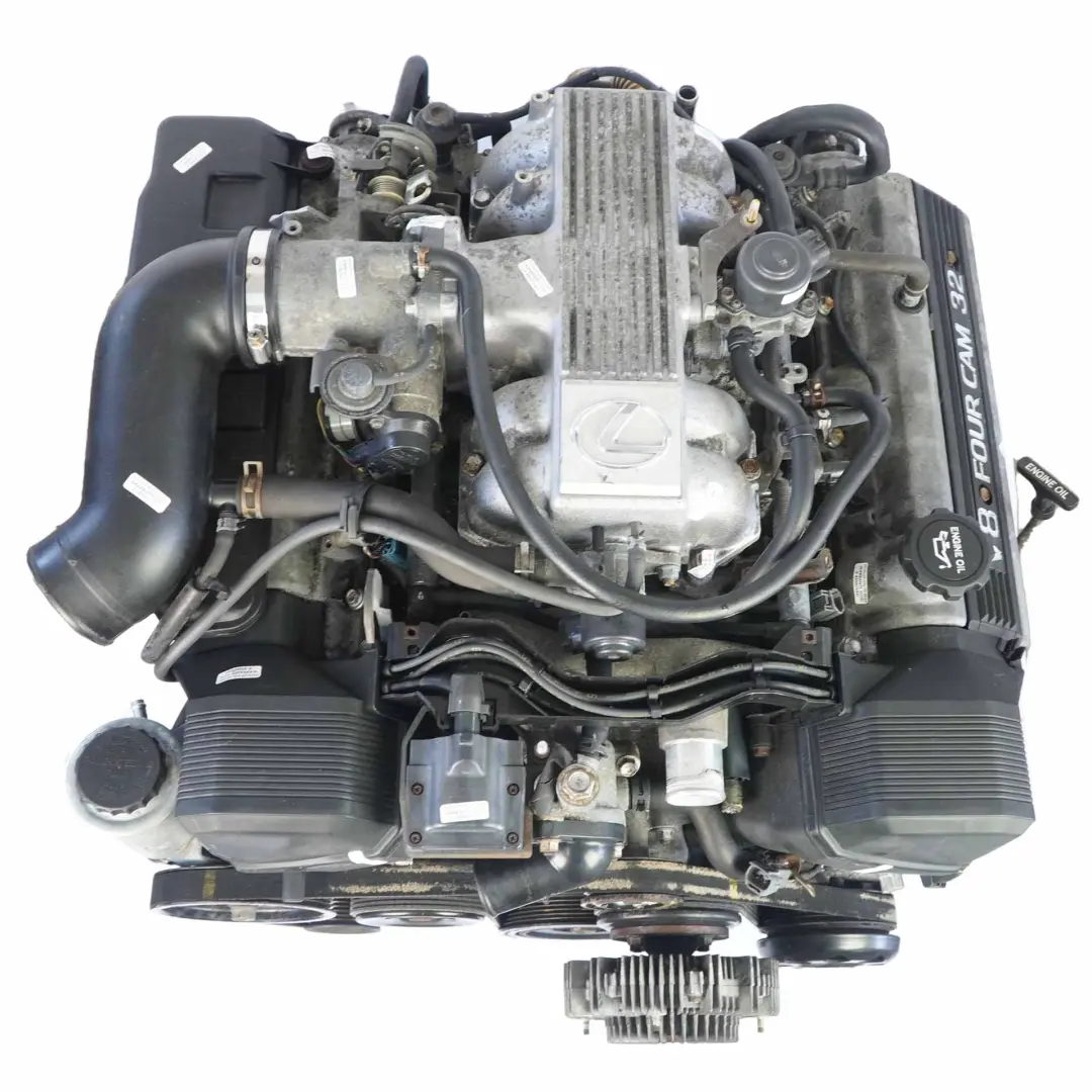 Lexus LS400 4.0 264HP V8 Complete Engine 1UZFE DOHC EFI with 99k miles, WARRANTY - SKU 1900050210-1 - Part number 1900050210