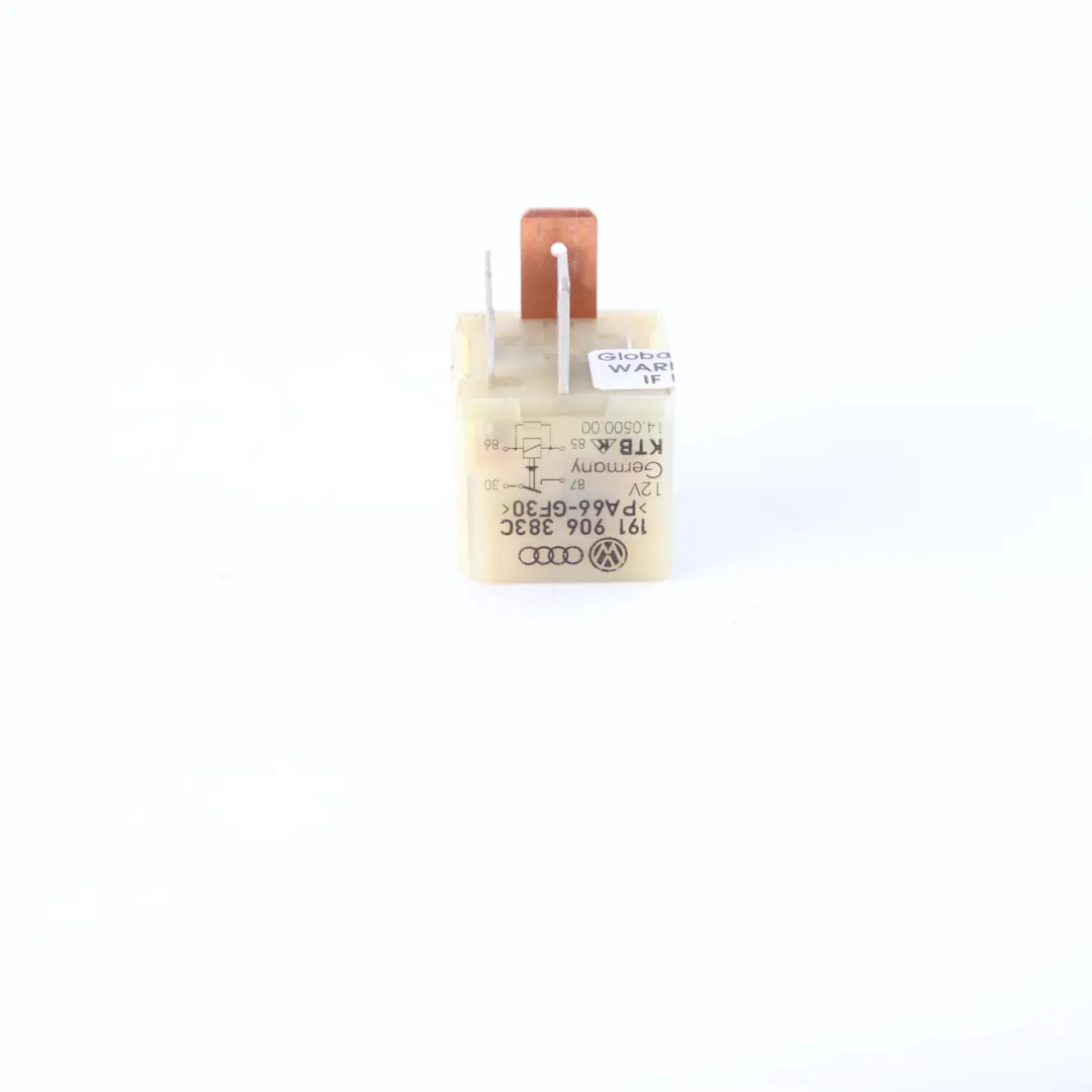 Audi VW Volkswagen Modulo Unità Relè Sedile 4 Pin - SKU 191906383C - Numero di parte 191906383C