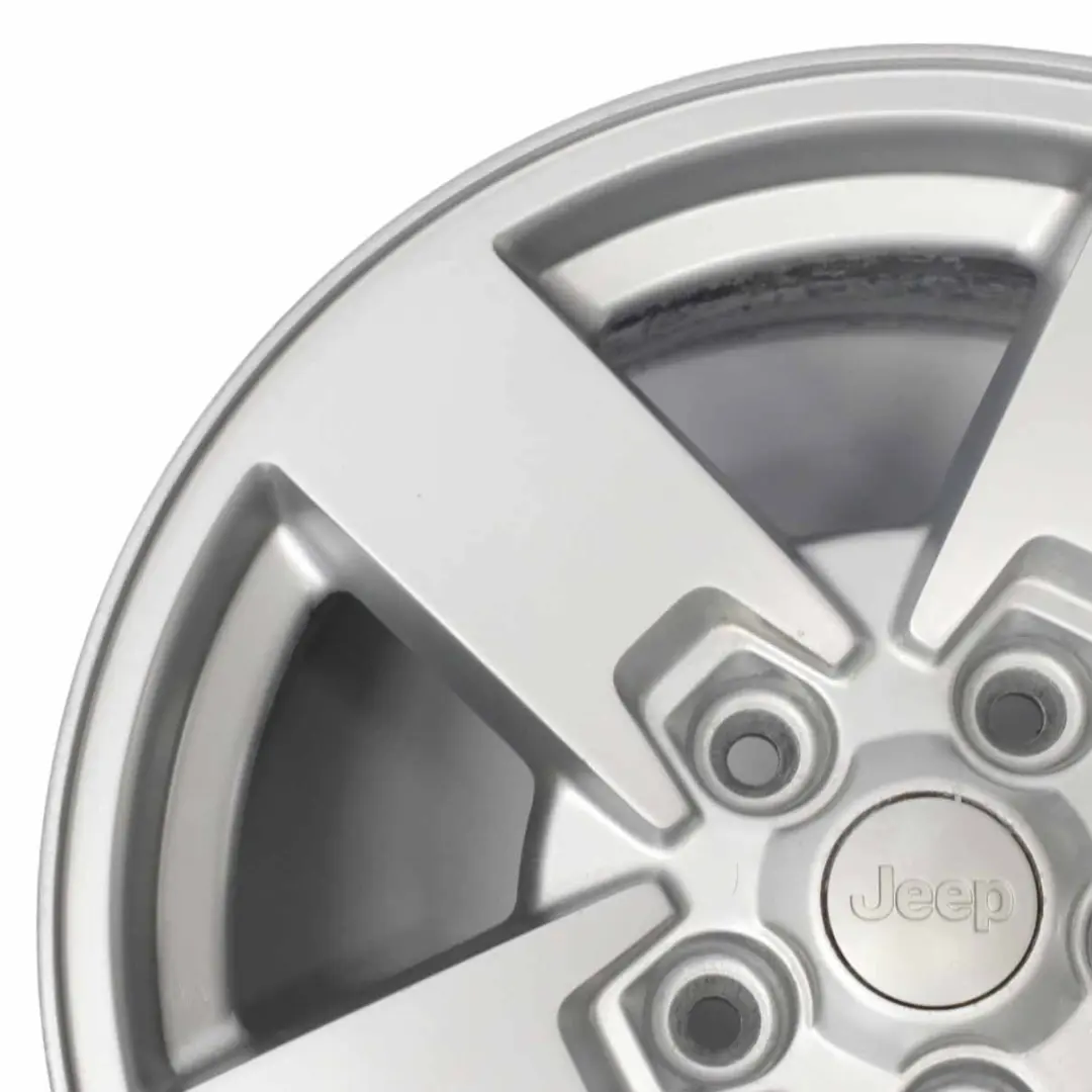 Jeep Grand Cherokee Commander Silver Alloy Wheel Rim 17" ET:43,8 7,5J - SKU 1CK09TRMAA-3 - Part number 1CK09TRMAA