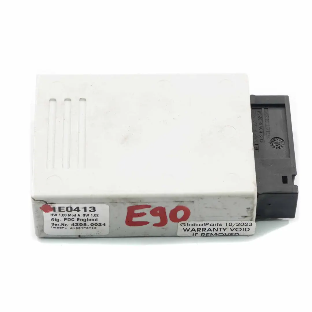 BMW E81 E87 E90 E91 Towing Tow Bar Trailer Hook Module Control Unit - SKU 1E0413 - Part number 1E0413