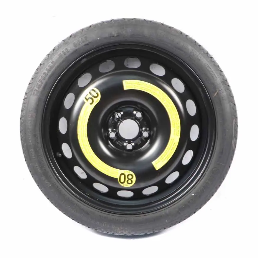 Audi TT 8N VW Golf 4 Steel Spare Wheel Tyre R18 3.5J ET:38 125/70 1J0601027M