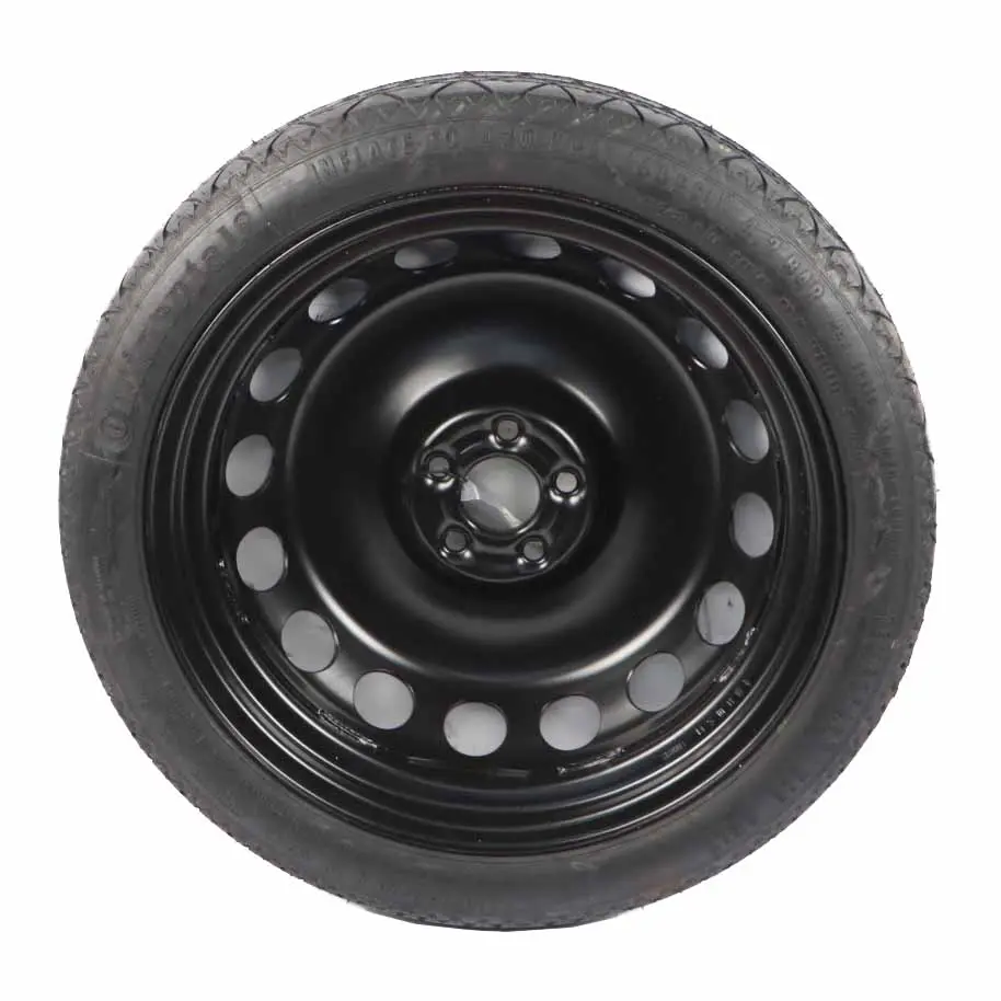 Audi TT 8N VW Golf 4 Roue De Secours Pneu Acier R18 3.5J ET:38 125/70 - SKU 1J0601027M - Numéro de pièce 1J0601027M