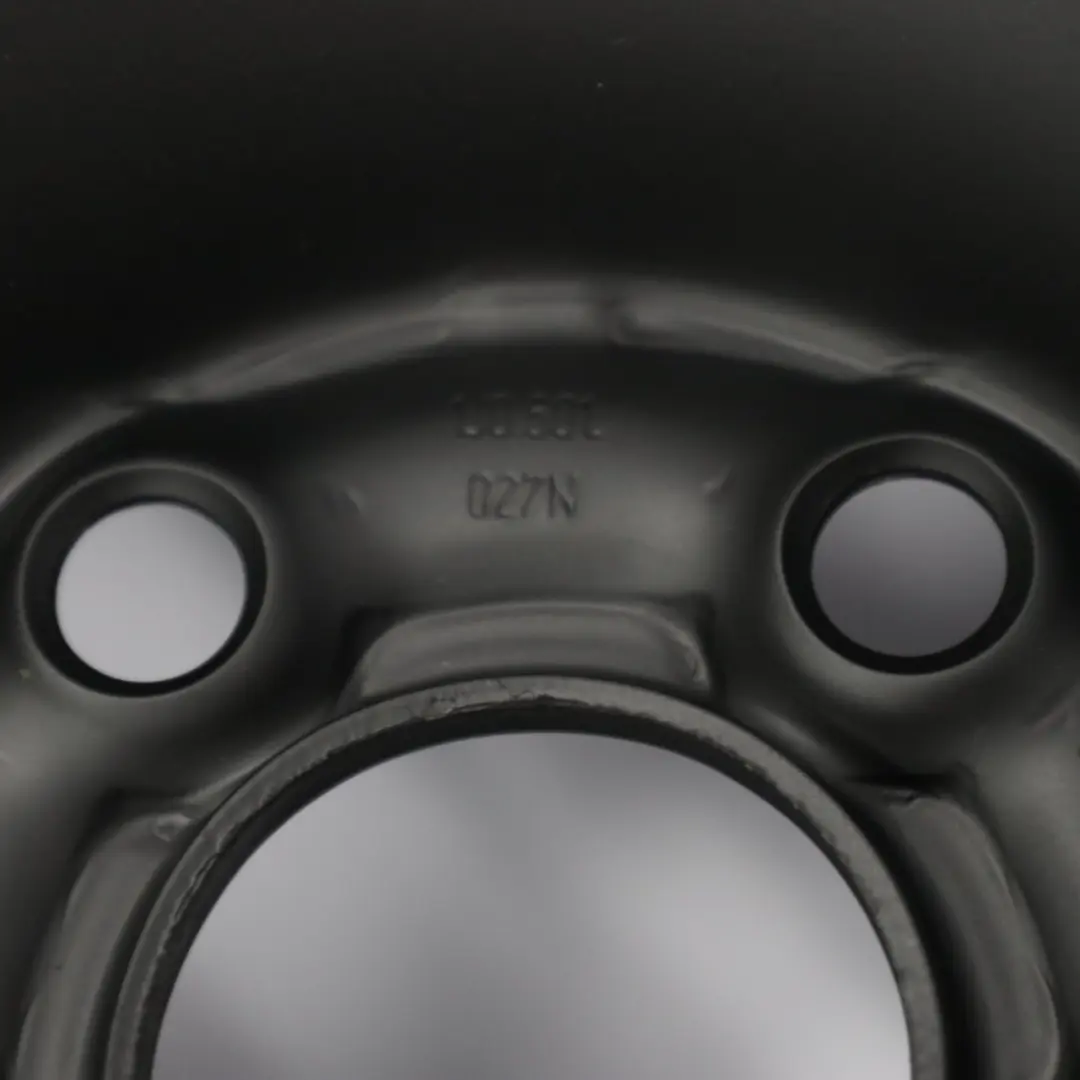 Spare Wheel VW Golf IV Steel Rim Black 14'' 6J ET:38 to with Part number 1J0601027N Spare Wheel VW Golf IV Steel Rim Black 14'' 6J ET:38 - SKU 1J0601027N-1 - Part number 1J0601027N