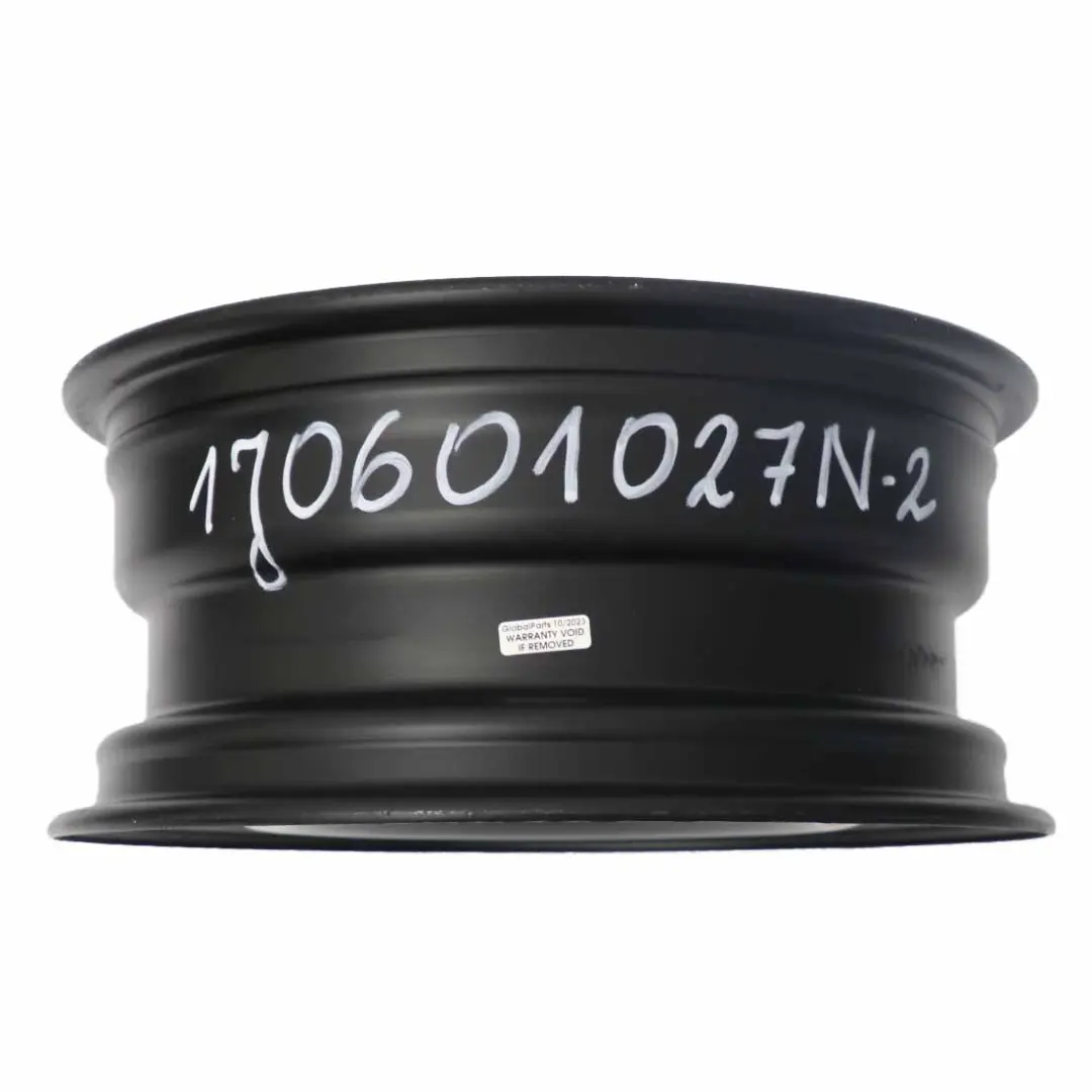 Rueda de repuesto VW Golf IV Llanta de acero Negro 14'' 6J ET:38 para con número de pieza 1J0601027N Rueda de repuesto VW Golf IV Llanta de acero Negro 14'' 6J ET:38 - SKU 1J0601027N-2 - Número de pieza 1J0601027N