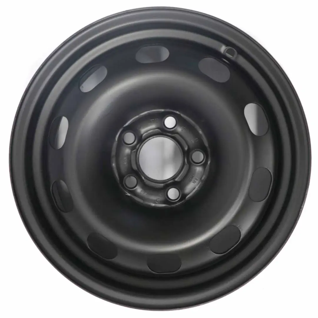 Ruota scorta VW Golf IV Cerchio in acciaio nero 14'' 6J ET:38 per con numero di parte 1J0601027N Ruota scorta VW Golf IV Cerchio in acciaio nero 14'' 6J ET:38 - SKU 1J0601027N-2 - Numero di parte 1J0601027N