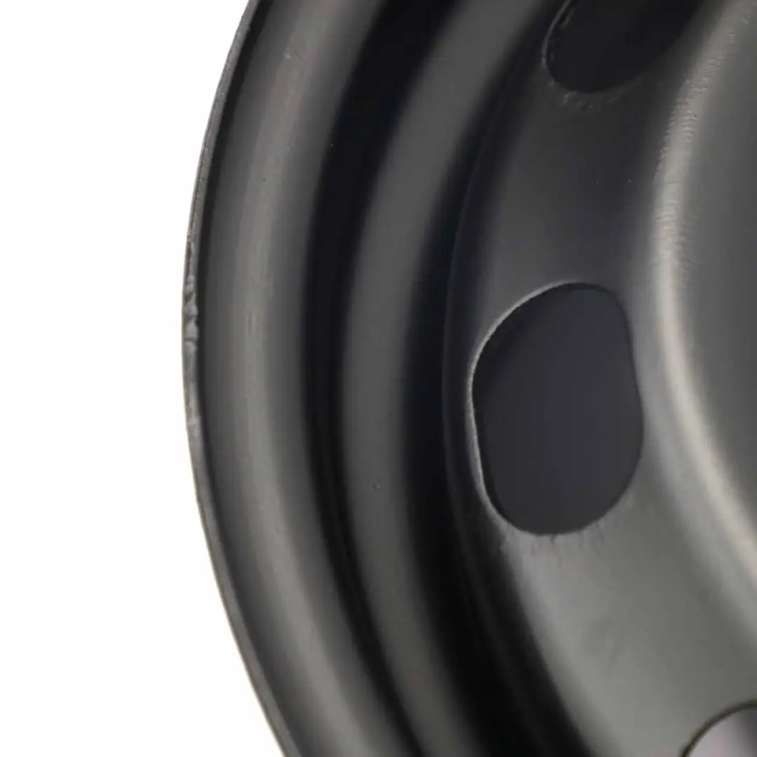 Ruota scorta VW Golf IV Cerchio in acciaio nero 14'' 6J ET:38 per con numero di parte 1J0601027N Ruota scorta VW Golf IV Cerchio in acciaio nero 14'' 6J ET:38 - SKU 1J0601027N-2 - Numero di parte 1J0601027N