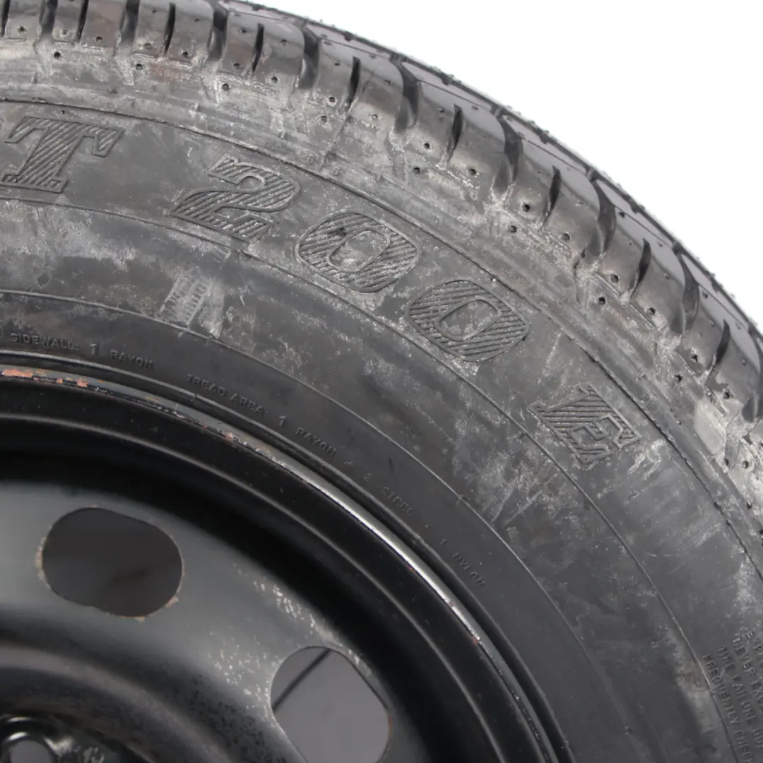 Spare Wheel VW Golf IV Wheel Steel R14 6J Hankook 175/80 to with Part number 1J0601027N Spare Wheel VW Golf IV Wheel Steel R14 6J Hankook 175/80 - SKU 1J0601027N - Part number 1J0601027N