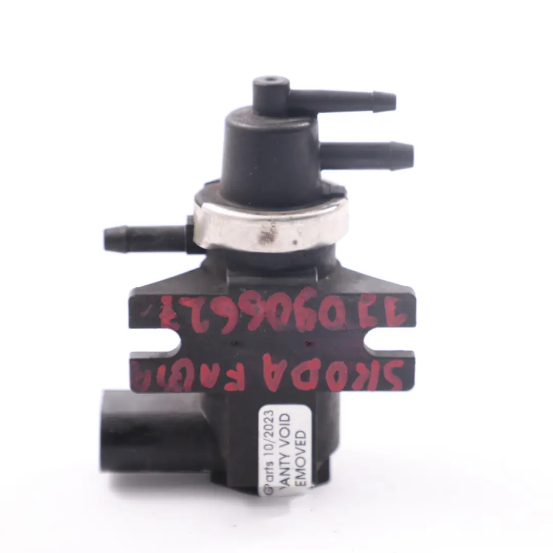 Presión Válvula Solenoide para VW Audi Seat Skoda Turbo Boost con número de pieza 1J0906627 VW Audi Seat Skoda Turbo Boost Presión Válvula Solenoide - SKU 1J0906627 - Número de pieza 1J0906627