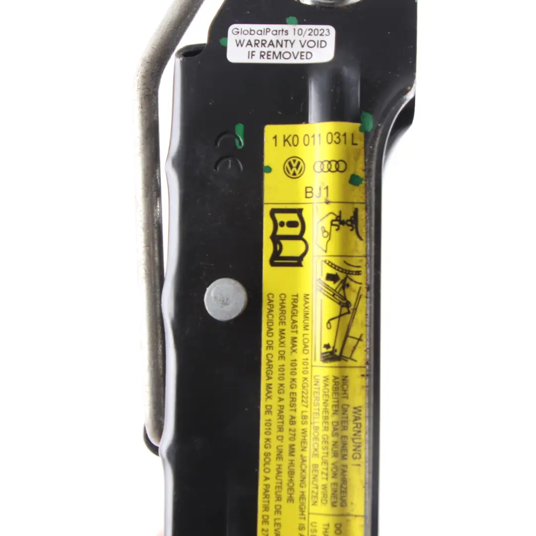 Sollevatore di ruote d'emergenza VW Audi Seat Skoda per con numero di parte 1K0011031L Sollevatore di ruote d'emergenza VW Audi Seat Skoda - SKU 1K0011031L - Numero di parte 1K0011031L
