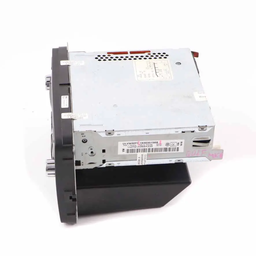 Radio Head Unit RNS 210 Player Unit to VW Volkswagen Golf 6 with Part number 1K0035156B VW Volkswagen Golf 6 Radio Head Unit RNS 210 Player Unit - SKU 1K0035156B - Part number 1K0035156B