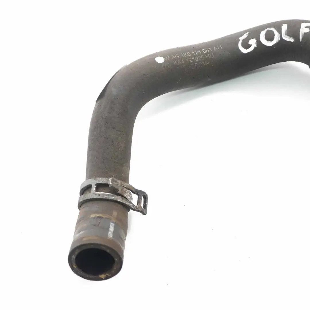 Wasserschlauch Kühler Kühlmittelleitung für Volkswagen VW Golf V mit Teilenummer 1K0121051AH Volkswagen VW Golf V Wasserschlauch Kühler Kühlmittelleitung - SKU 1K0121051AH - Teilenummer 1K0121051AH