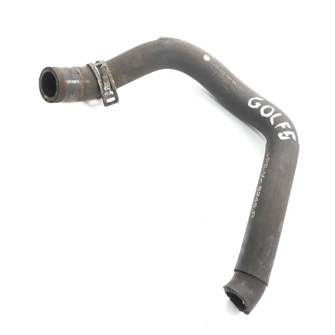 Volkswagen VW Golf V Tuyau d'eau Ligne de refroidissement radiateur - SKU 1K0121051AH - Numéro de pièce 1K0121051AH