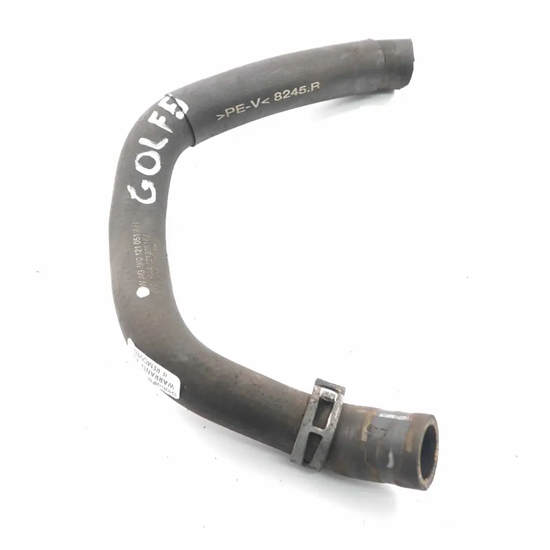Volkswagen VW Golf V Tuyau d'eau Ligne de refroidissement radiateur - SKU 1K0121051AH - Numéro de pièce 1K0121051AH