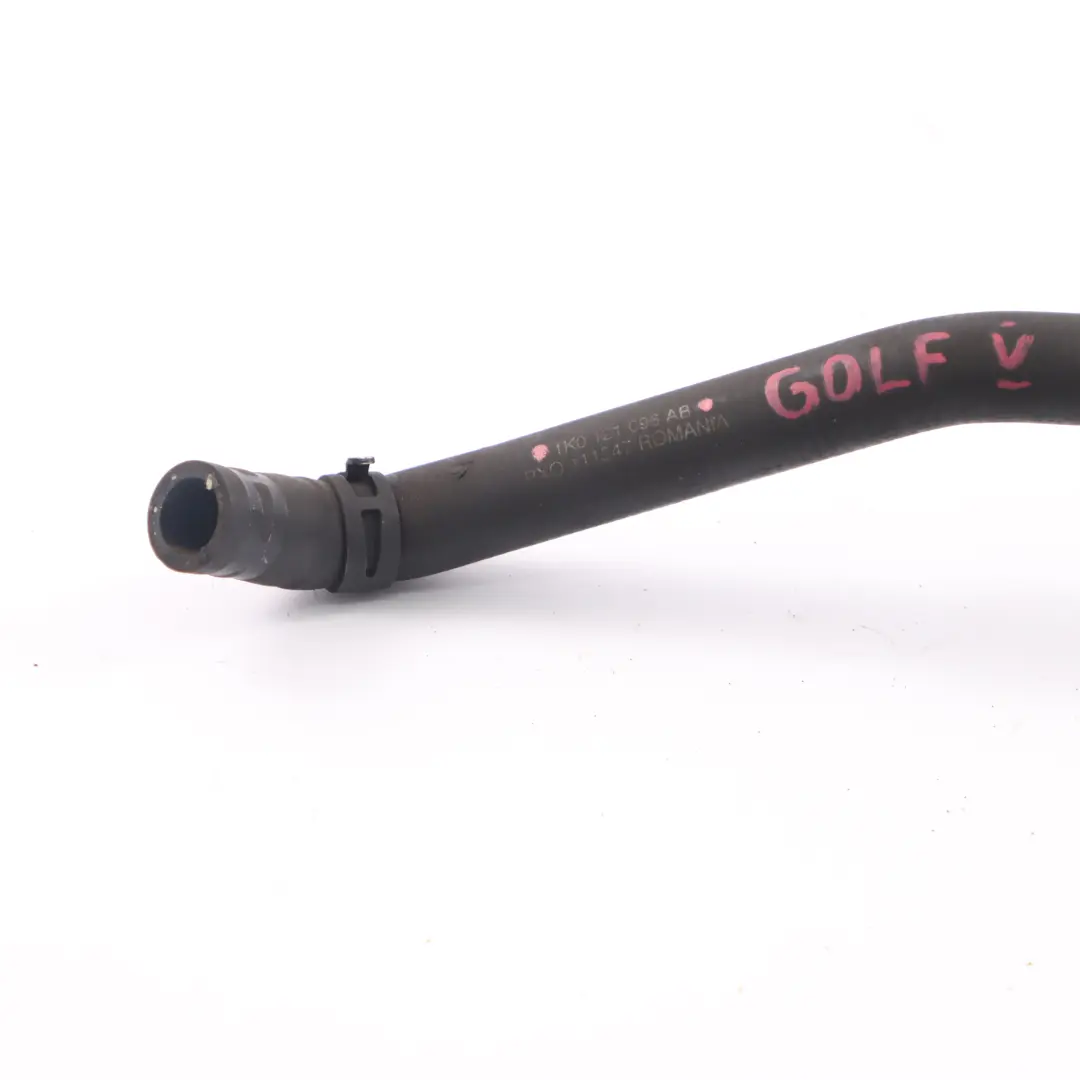 VW Golf MK5 Audi Seat 1.9 TDI Tuyau d'eau Tuyau de Refroidissement - SKU 1K0121096AB - Numéro de pièce 1K0121096AB