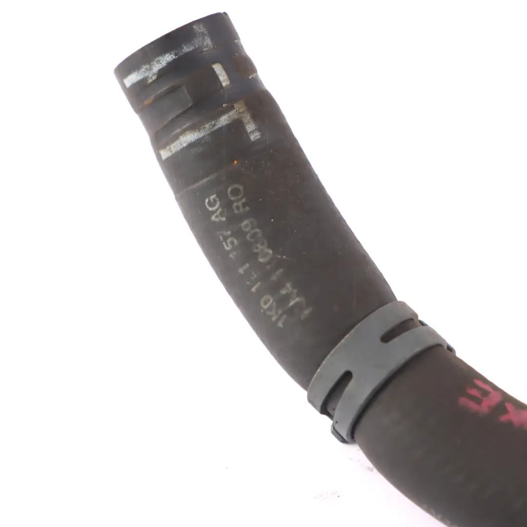 VW Audi Seat Skoda 1.9 BXE TDI Tuyau d'eau Conduite de liquide refroidissement - SKU 1K0121157AG - Numéro de pièce 1K0121157AG