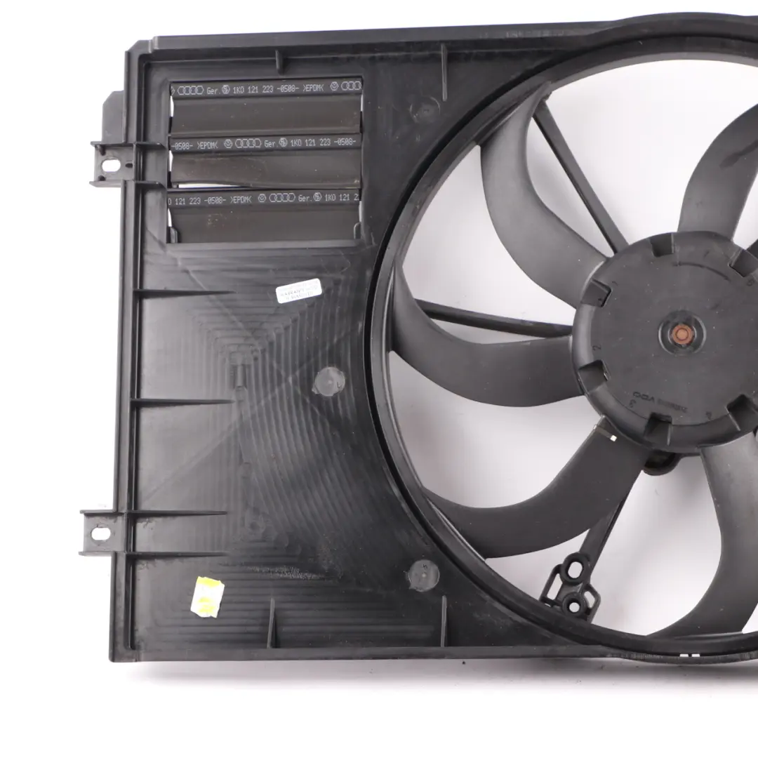 Cooling Radiator Fan to Volkswagen VW Golf 5 V 1.9 TDI Diesel Engine with Part number 1K0121205AA Volkswagen VW Golf 5 V 1.9 TDI Diesel Engine Cooling Radiator Fan - SKU 1K0121205AA - Part number 1K0121205AA