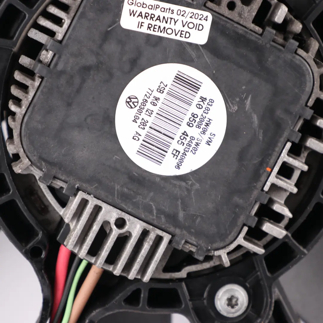 Cooling Radiator Fan to Volkswagen VW Golf 5 V 1.9 TDI Diesel Engine with Part number 1K0121205AA Volkswagen VW Golf 5 V 1.9 TDI Diesel Engine Cooling Radiator Fan - SKU 1K0121205AA - Part number 1K0121205AA