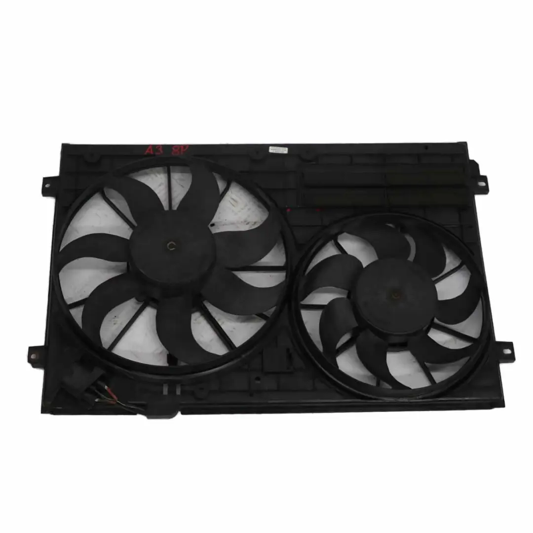 Radiador Diesel Ventilador del refrigerante para Audi A3 8P con número de pieza 1K0121207AA Audi A3 8P Radiador Diesel Ventilador del refrigerante - SKU 1K0121207AA - Número de pieza 1K0121207AA