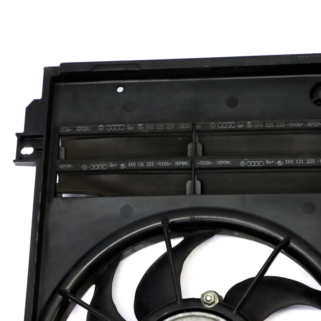 Mk5 V Engine Cooling Coolant Radiator Fan to Volkswagen VW Golf with Part number 1K0121223 Volkswagen VW Golf Mk5 V Engine Cooling Coolant Radiator Fan - SKU 1K0121223 - Part number 1K0121223