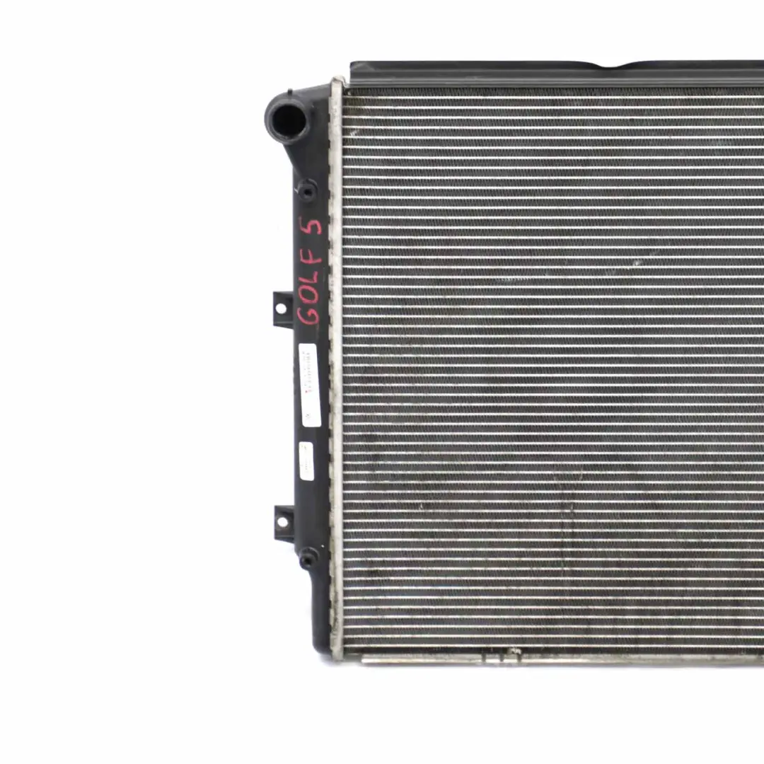 Radiador Motor Refrigeración Unidad para Volkswagen VW Golf 5 con número de pieza 1K0121251DT Volkswagen VW Golf 5 Radiador Motor Refrigeración Unidad - SKU 1K0121251DT - Número de pieza 1K0121251DT