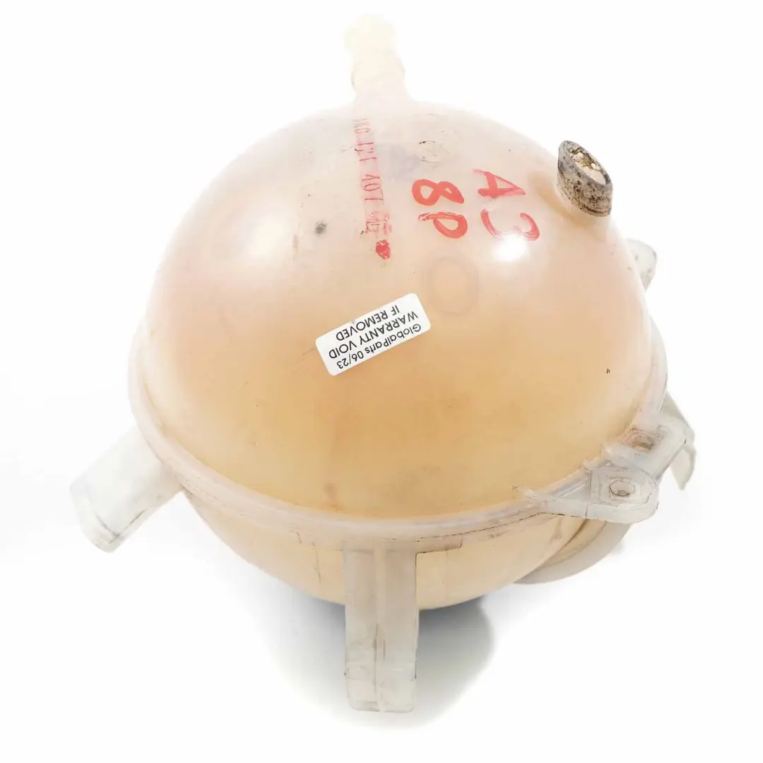 Expansion Tank Header Coolant Reservoir Bottle to Audi A3 8P with Part number 1K0121407A Audi A3 8P Expansion Tank Header Coolant Reservoir Bottle - SKU 1K0121407A - Part number 1K0121407A