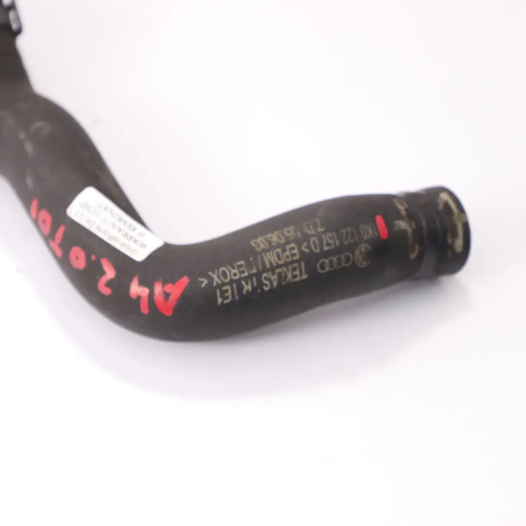 tubo acqua di raffreddamento linea per Audi A4 B7 2.0 TDI Diesel con numero di parte 1K0122157D Audi A4 B7 2.0 TDI Diesel tubo acqua di raffreddamento linea - SKU 1K0122157D - Numero di parte 1K0122157D