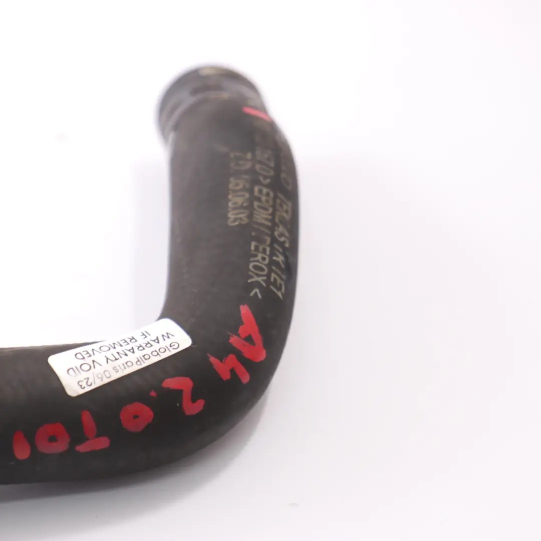 Tuyau d'eau refroidissement Ligne tuyauterie pour Audi A4 B7 2.0 TDI à propos du numéro de pièce 1K0122157D Audi A4 B7 2.0 TDI Tuyau d'eau refroidissement Ligne tuyauterie - SKU 1K0122157D - Numéro de pièce 1K0122157D