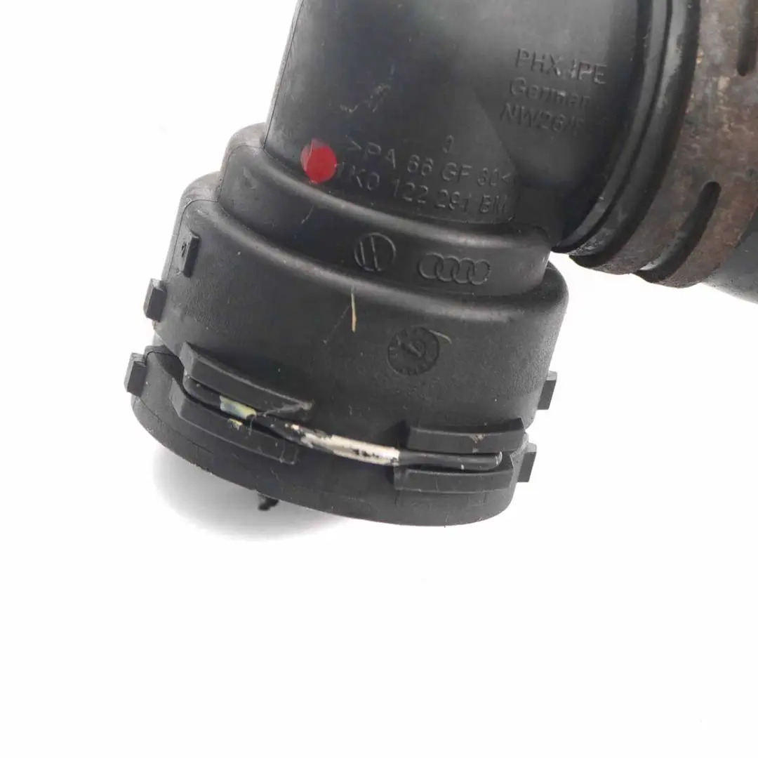 Manguera agua radiador Tubería de refrigerante para Audi A3 8P 2.0 TDI con número de pieza 1K0122291BM Audi A3 8P 2.0 TDI Manguera agua radiador Tubería de refrigerante - SKU 1K0122291BM - Número de pieza 1K0122291BM