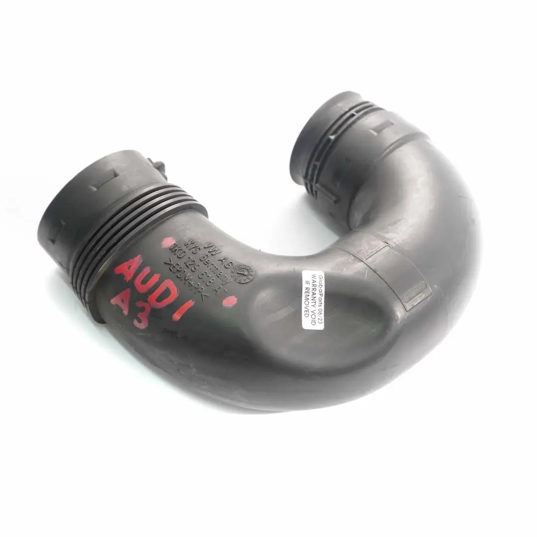 Audi A3 8P 1.9 2.0 TDI Diesel Air Intake Pipe Duct Hose - SKU 1K0129618AT - Part number 1K0129618AT