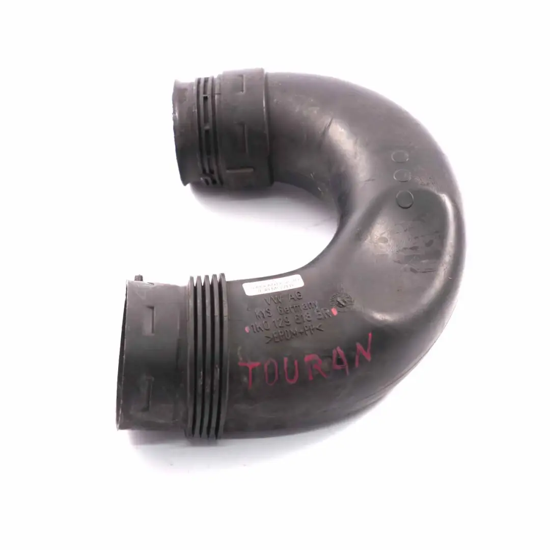 VW Touran Canal d'admission d'air Conduit de guidage 1T0864254C - SKU 1K0129618BR - Numéro de pièce 1K0129618BR