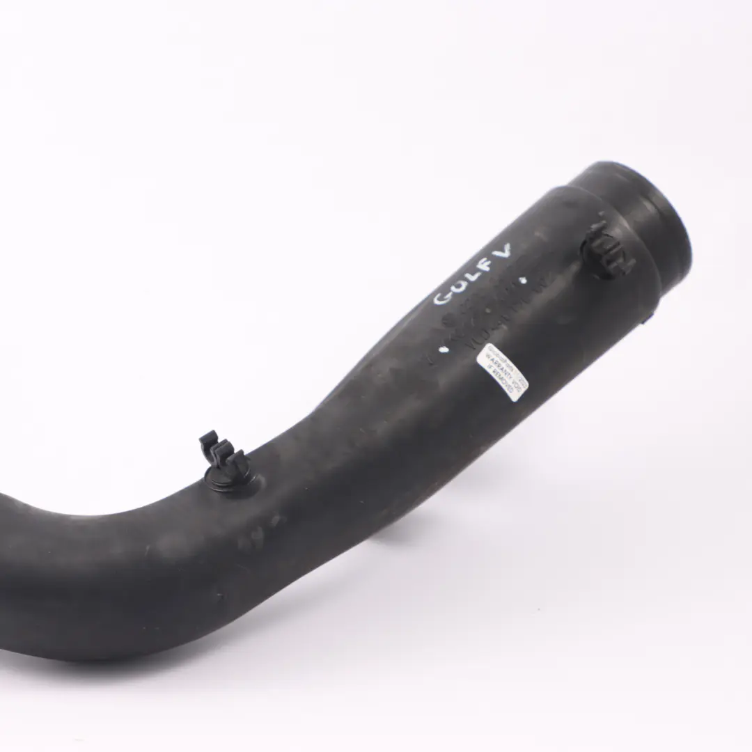 MK5 1.9 TDI Tubo de Carga Tubo Intercooler Admisión de Aire para VW Golf con número de pieza 1K0129654AA VW Golf MK5 1.9 TDI Tubo de Carga Tubo Intercooler Admisión de Aire - SKU 1K0129654AA - Número de pieza 1K0129654AA