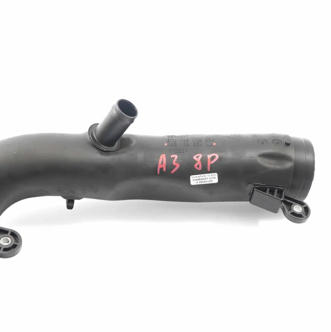 Tubo di carica Tubo intercooler Tubo aspirazione aria per Audi A3 8P TDI con numero di parte 1K0129654AJ Audi A3 8P TDI Tubo di carica Tubo intercooler Tubo aspirazione aria - SKU 1K0129654AJ - Numero di parte 1K0129654AJ