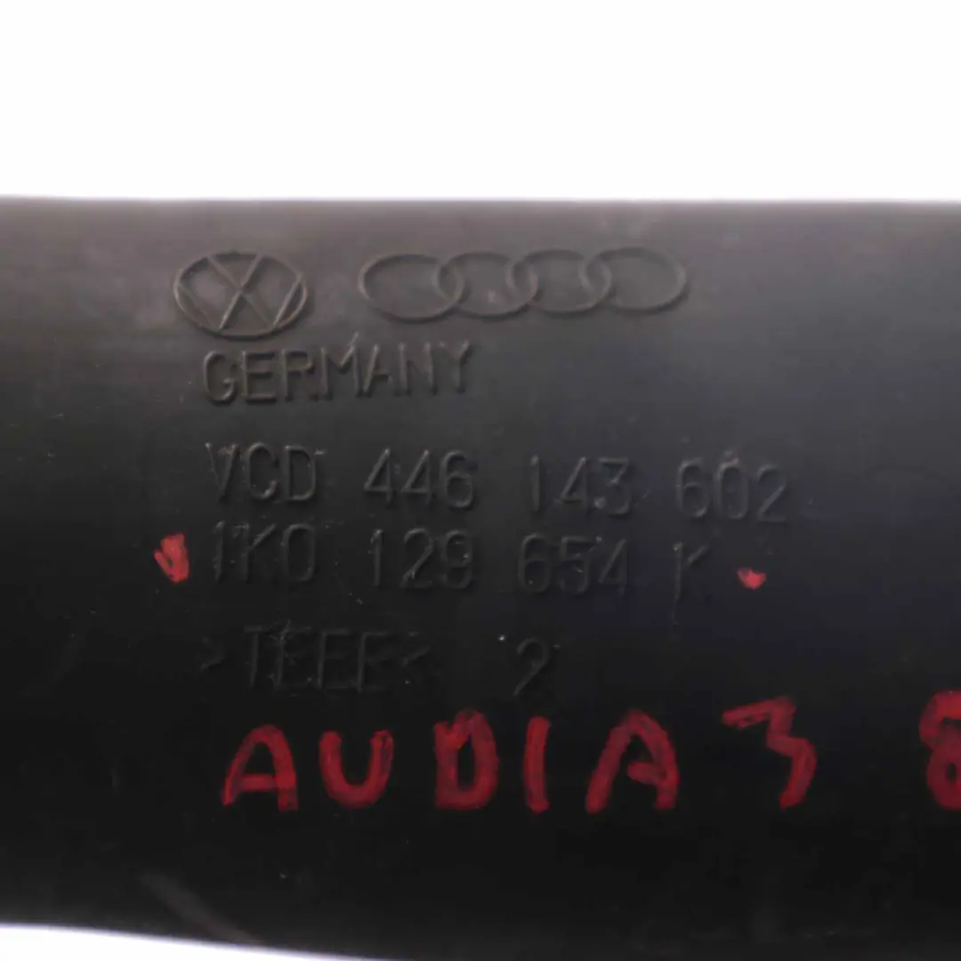 Audi A4 B7 2.0 TDI Diesel Turbo Intercooler Air Intake Hose Pipe - SKU 1K0129654K - Part number 1K0129654K
