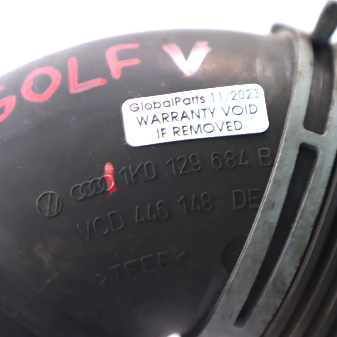 VW Audi Seat 1.9 TDI Tubo aspirazione aria Sensore Maf alloggiamento - SKU 1K0129684B-1 - Numero di parte 1K0129684B