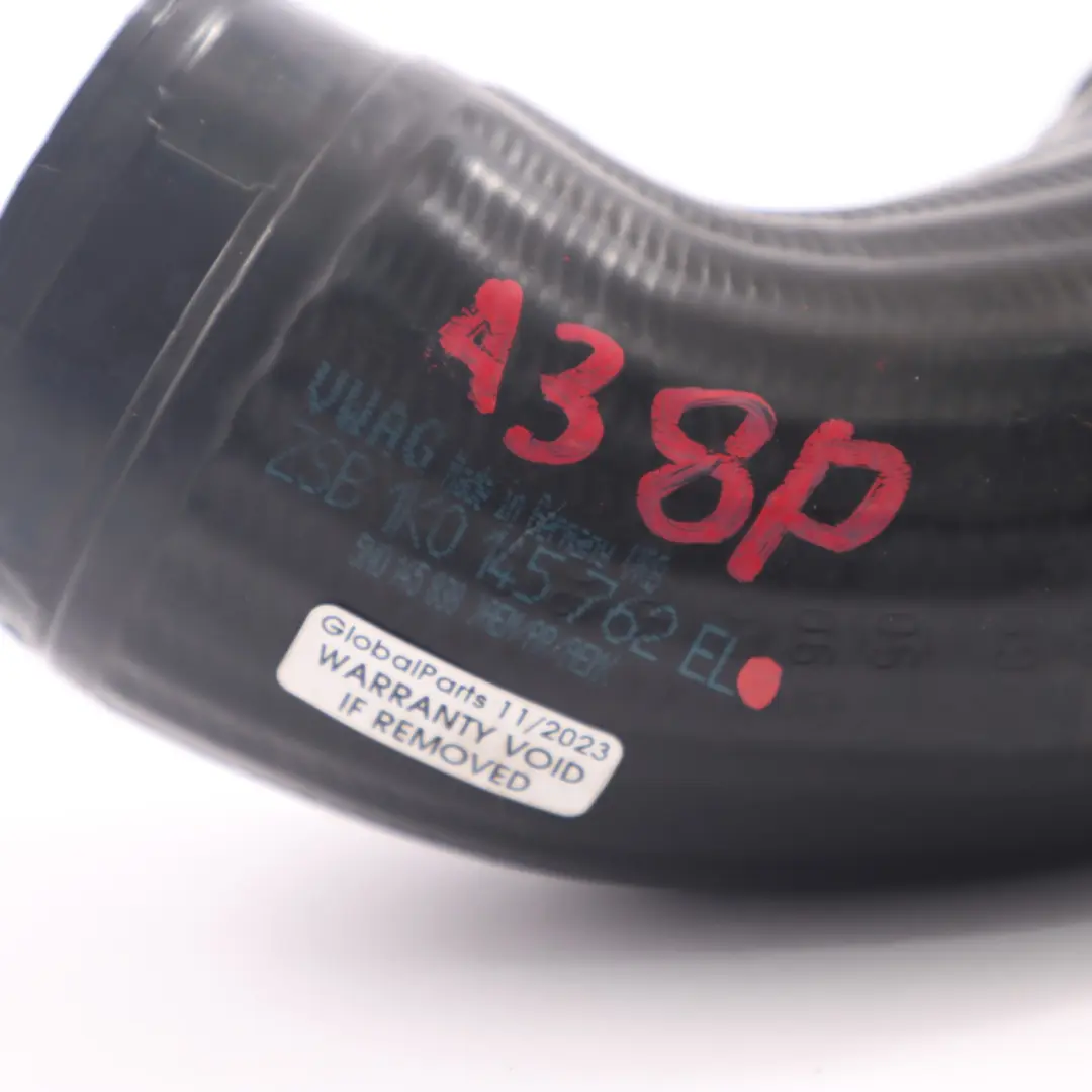 Tubo d'aspirazioneLinea intercooler carica d'aria per Audi A3 8P 2.0 TDI con numero di parte 1K0145762EL Audi A3 8P 2.0 TDI Tubo d'aspirazioneLinea intercooler carica d'aria - SKU 1K0145762EL - Numero di parte 1K0145762EL