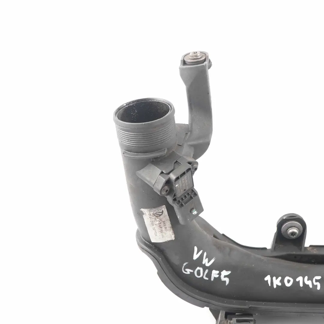 Volkswagen VW Golf V TDI Turbo Ladeluftkühler Rohr Schlauchleitung - SKU 1K0145762HS - Teilenummer 1K0145762HS