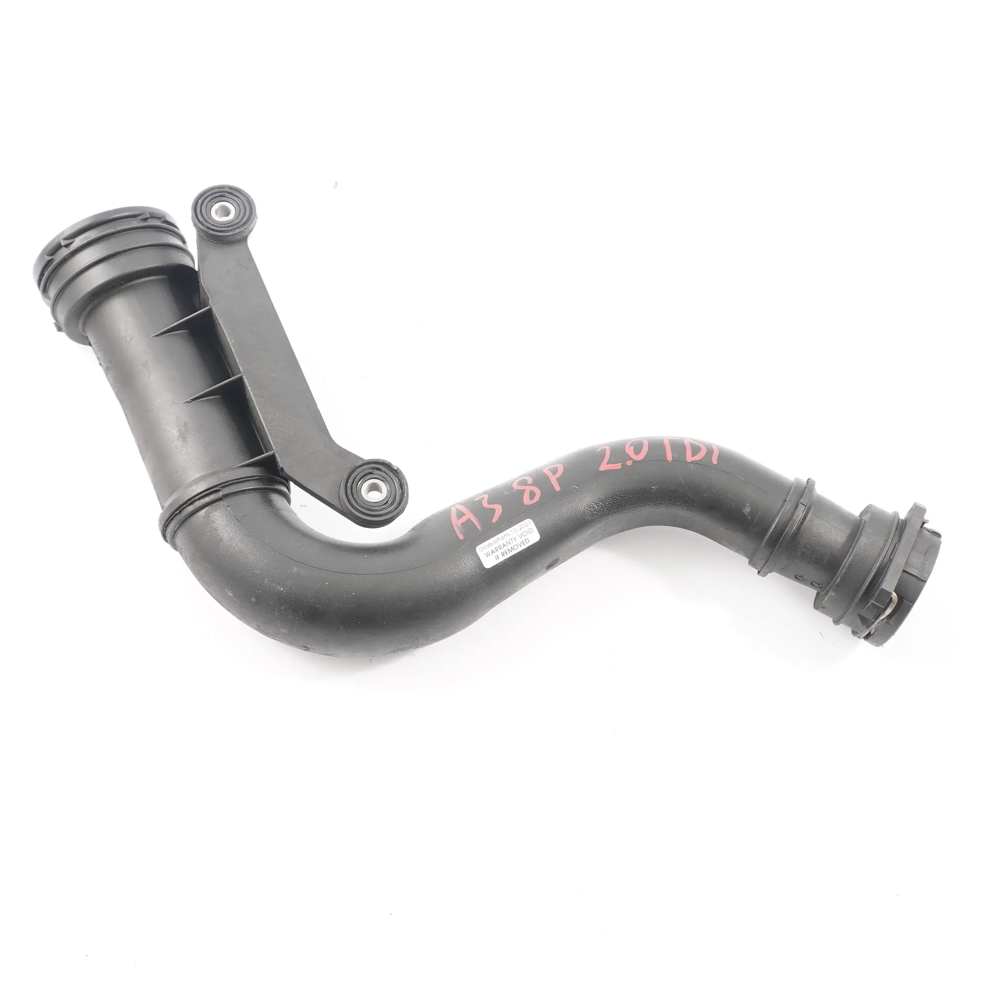 Audi A3 8P VW Golf 5 2.0 TDI Tubo di aspirazione aria intercooler 1K0145762S