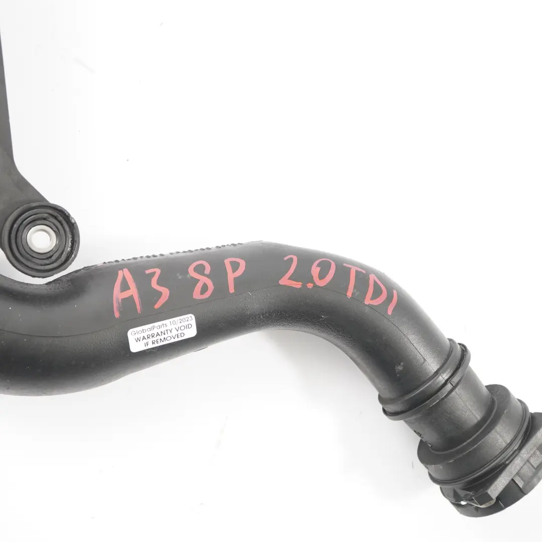Przewód Rura Intercoolera do Audi A3 8P 2.0 TDI o numerze 1K0145762S Audi A3 8P 2.0 TDI Przewód Rura Intercoolera - SKU 1K0145762S - Numer Części 1K0145762S