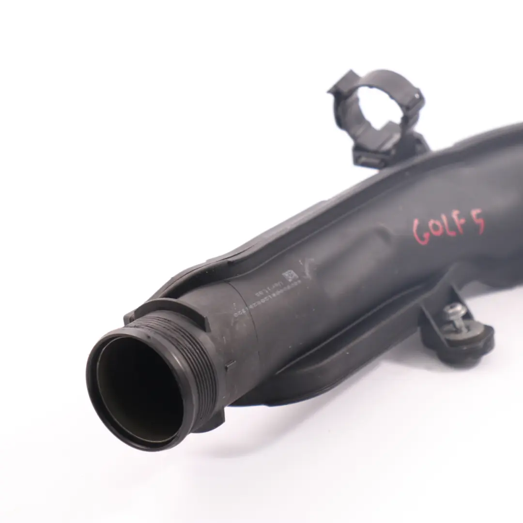 Ladeluftkühler Rohr Schlauchleitung für Volkswagen VW Golf V TDI Turbo mit Teilenummer 1K0145770AE Volkswagen VW Golf V TDI Turbo Ladeluftkühler Rohr Schlauchleitung - SKU 1K0145770AE - Teilenummer 1K0145770AE