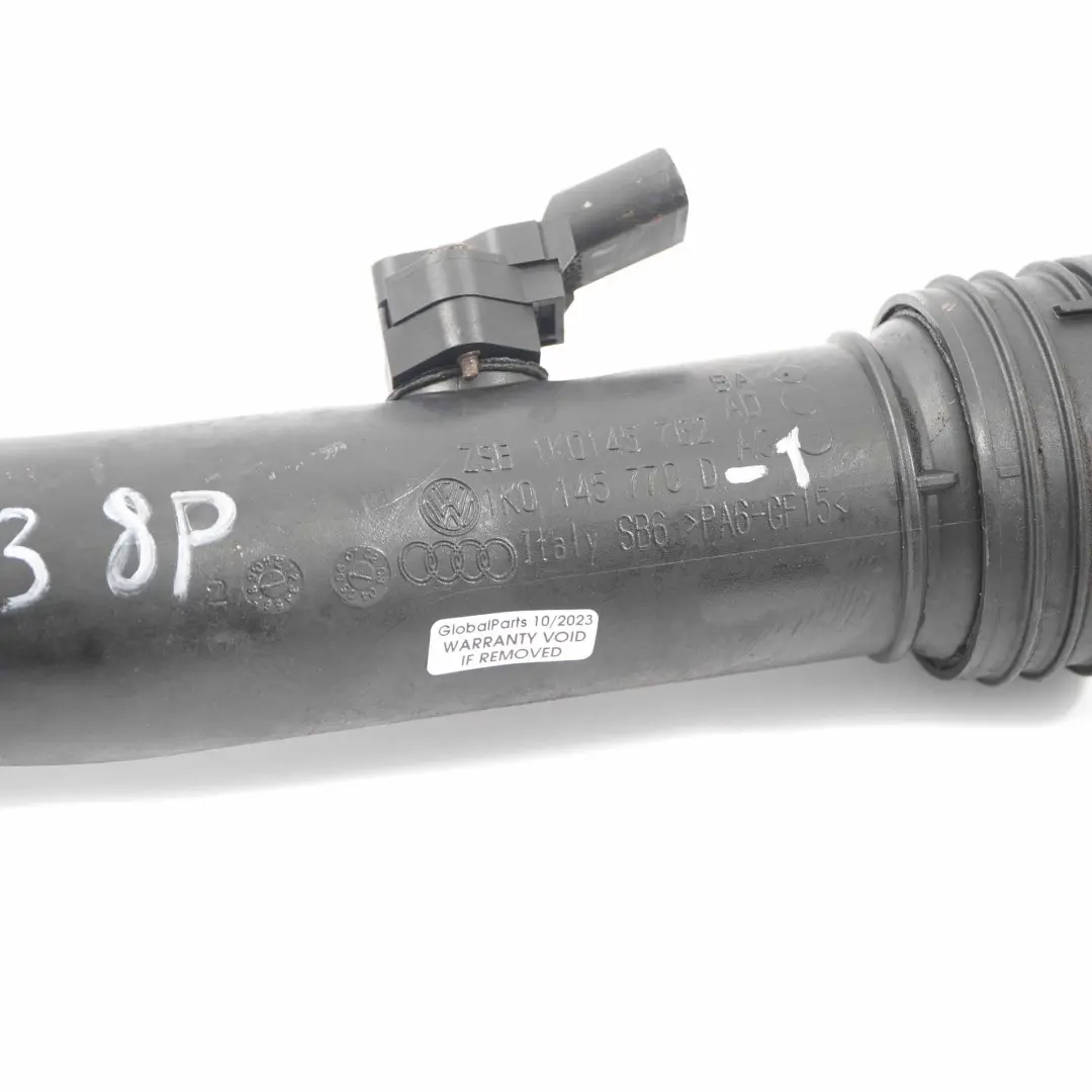 Tubo aspirazione Audi A3 8P Passat B6 2.0 TDI Turbo Tubo intercooler per con numero di parte 1K0145770D Tubo aspirazione Audi A3 8P Passat B6 2.0 TDI Turbo Tubo intercooler - SKU 1K0145770D-1 - Numero di parte 1K0145770D
