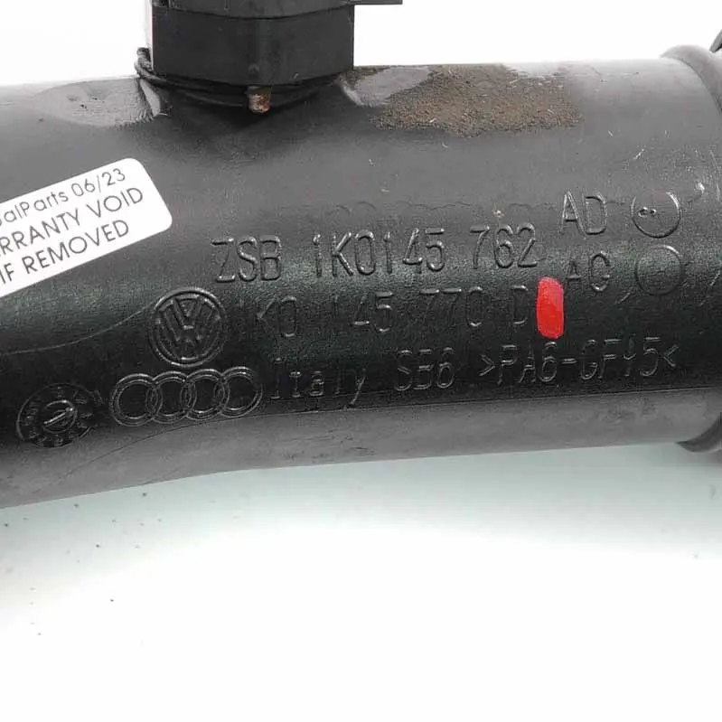Air Intake Pipe Audi A3 8P Passat B6 2.0 TDI Turbo Intercooler Hose - SKU 1K0145770D - Part number 1K0145770D