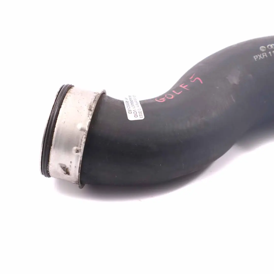 Mk5 1.9 TDI 2.0 TFSI Tubo aspirazione aria carica intercooler per VW Golf con numero di parte 1K0145832B VW Golf Mk5 1.9 TDI 2.0 TFSI Tubo aspirazione aria carica intercooler - SKU 1K0145832B - Numero di parte 1K0145832B